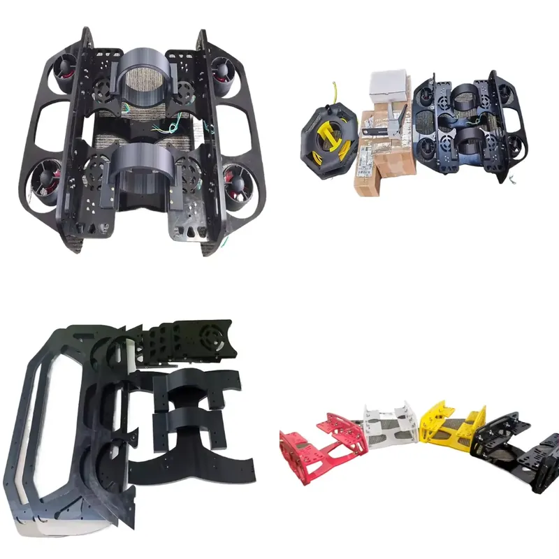 Rov Frame Kit Diy - 4 Thruster ROV Chassis Frame for