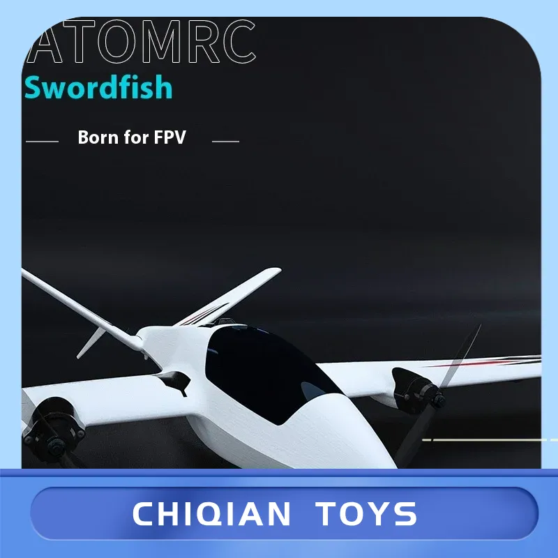 Underwater Drone With Robotic Arm - Atomrc Fixed Wing FPV Model Swordfish